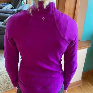 Ivivva girls 14 purple zip up